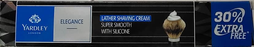 Yardley London lather shaving cream elegance
