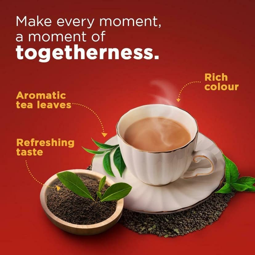 Brooke Bond Red Label Strong Blend Tea 1 kg view 3