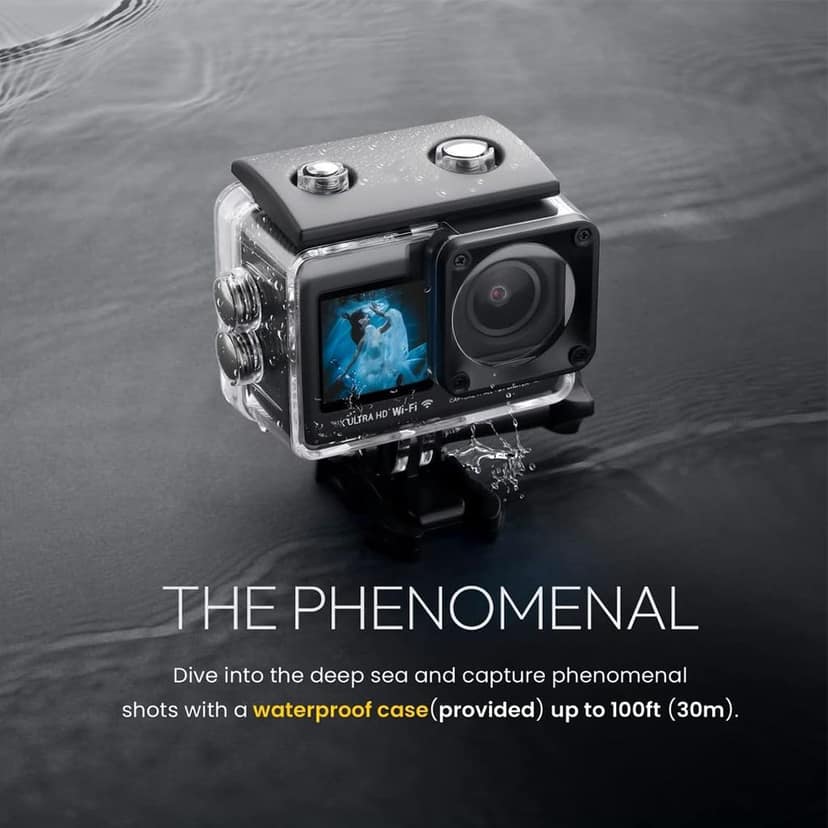 Digitek GoCAM DAC 101 5K Ultra HD Action Camera view 5