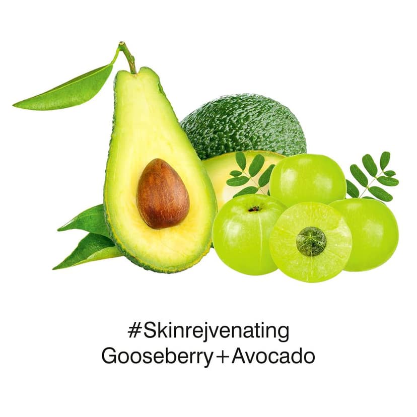 MasKing Bamboo Facial Sheet Mask of Gooseberry & Avocado for Skin Rejuvenating Ideal for Women & Men, 20ml each (Pack of 5) view 4