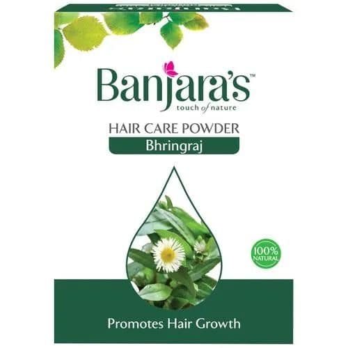 Banjara's Bhringaraj Hair Care Powder - Pure Herb, 100 gm