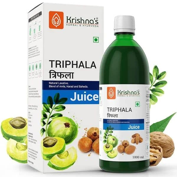 Krishna'S Herbal & Ayurveda Triphala Juice 1000 Ml