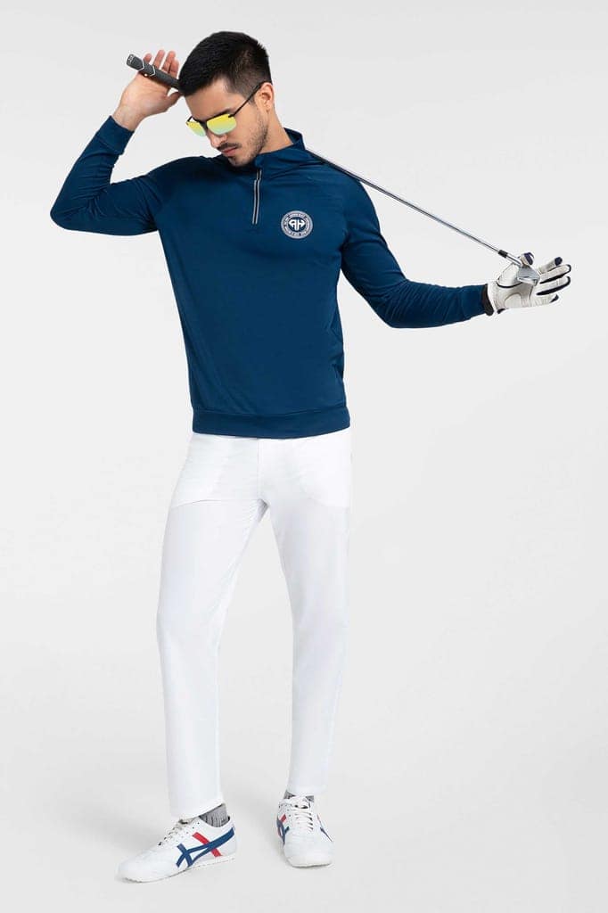 High Neck Blue Polo Jacket Patriot Collection (All Weather) view 6