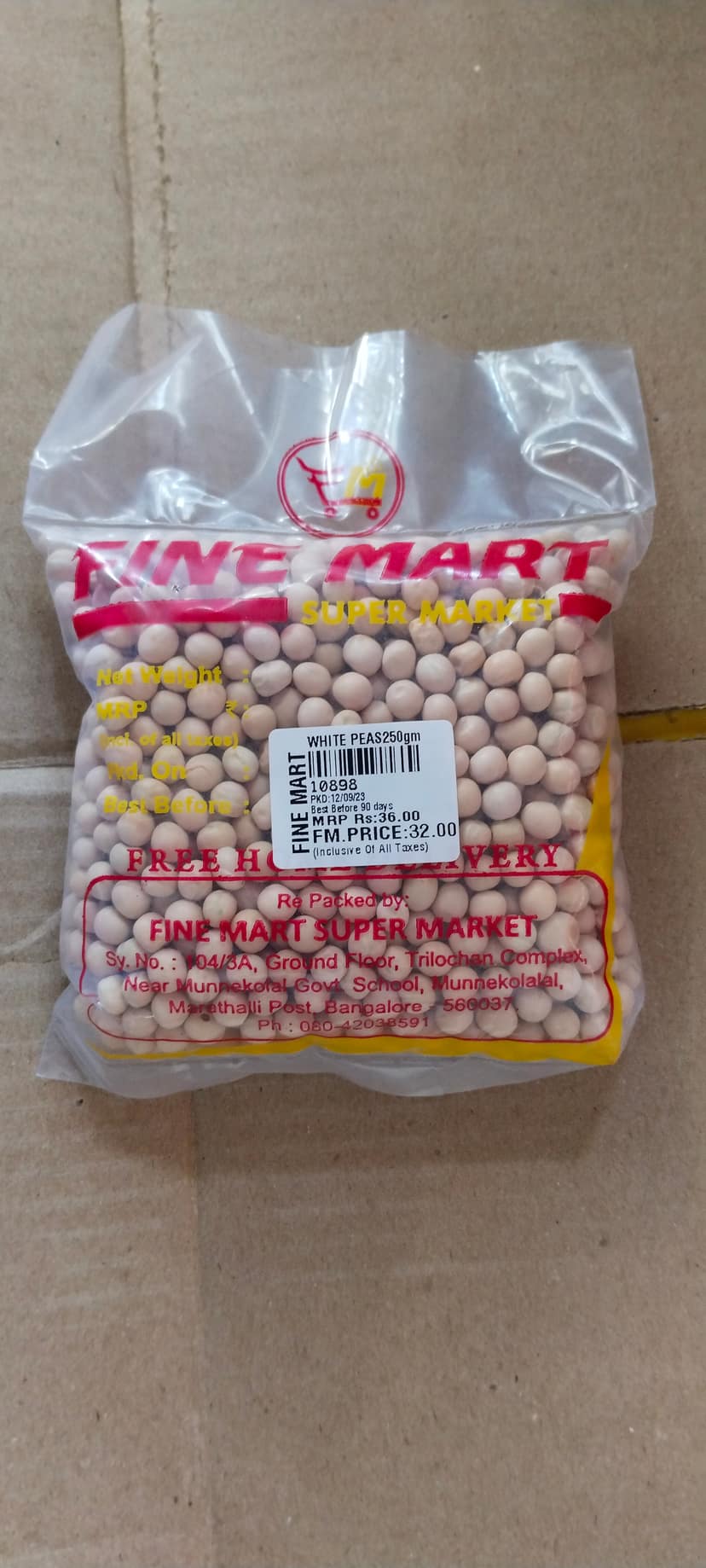 White peas
