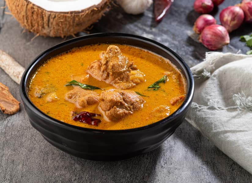 Homestyle chicken curry