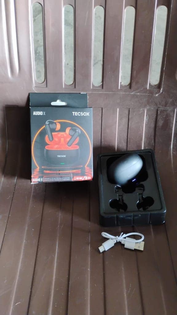 AudioX Bluetooth Earbuds, 40 Hr | Powerful Bass (1 Pc) view 6