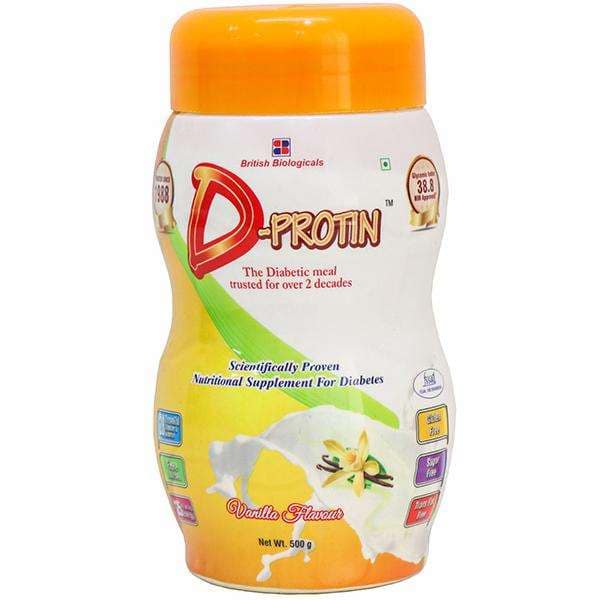 D Protin Vanilla 500 Gms