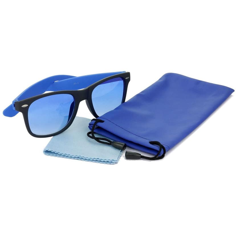 HRINKAR Sport And Rectangular Stylish Sunglasses For Men And Women (Yellow And Grey Lens | Black And Black Frame - HCMB368) With Free Paper 3D Glass view 8