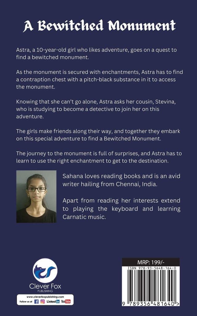 A BEWITCHED MONUMENT: THE LANDS OF RIVAT - 1 [Paperback] Sahana Raghuraman view 2