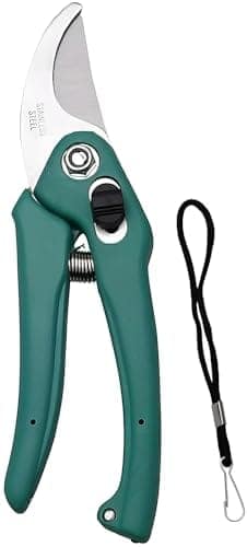 Ocean Mart Assorted Hand Pruner Cutter - 1 Pc (Steel Blades) Heavy Duty Gardening Cutter Tool | Wood Branch Trimmer | Grass Cutting Accessory | Plant Cutter for Home Garden view 2