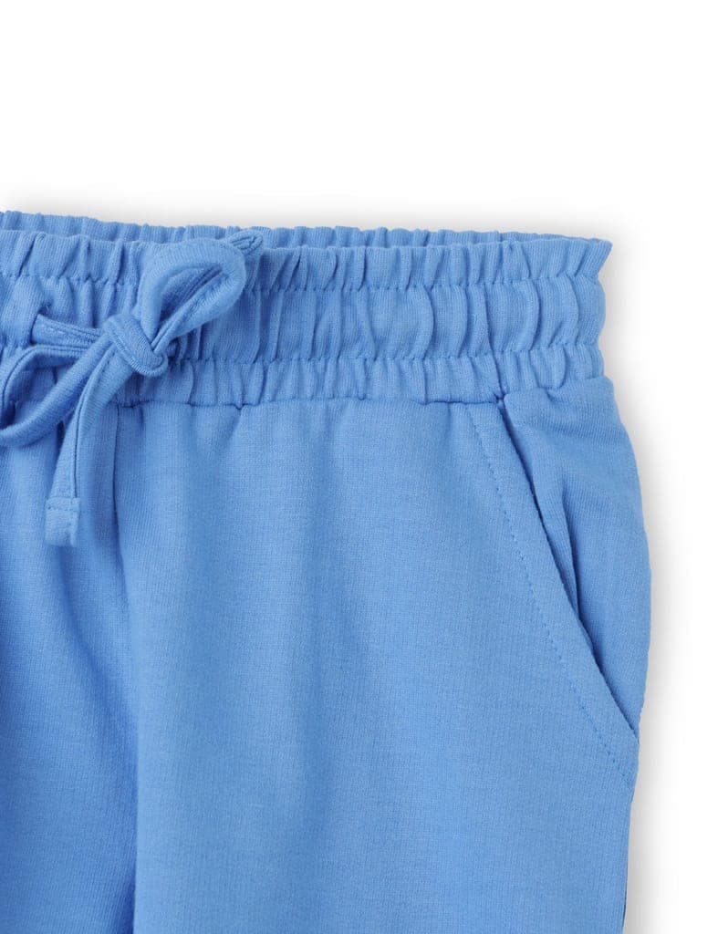 Boys Shorts Cotton French Terry All Aboard Blue Baby Penguin view 3