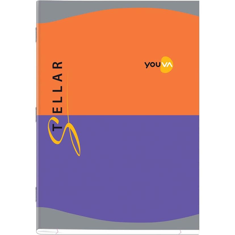 Navneet Youva Stellar | Soft Bound Long Book | A4 Size 21 cm x 29.7 cm | Single Line | 228 Pages | Pack of 3, Multicolor, (23962) view 7
