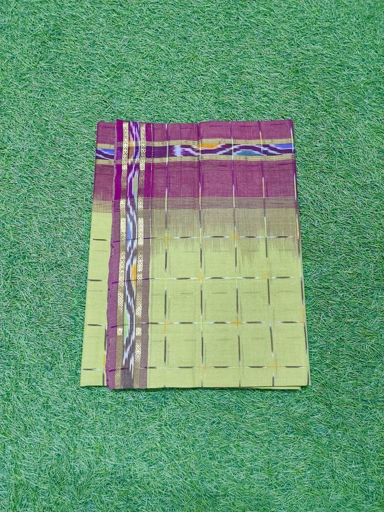 KJ PURAM HANDLOOMS COTTON TIE AND DYE SAREES view 2