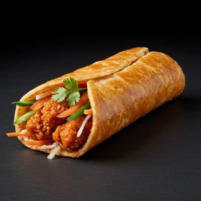 Chicken 65 Kathi Roll