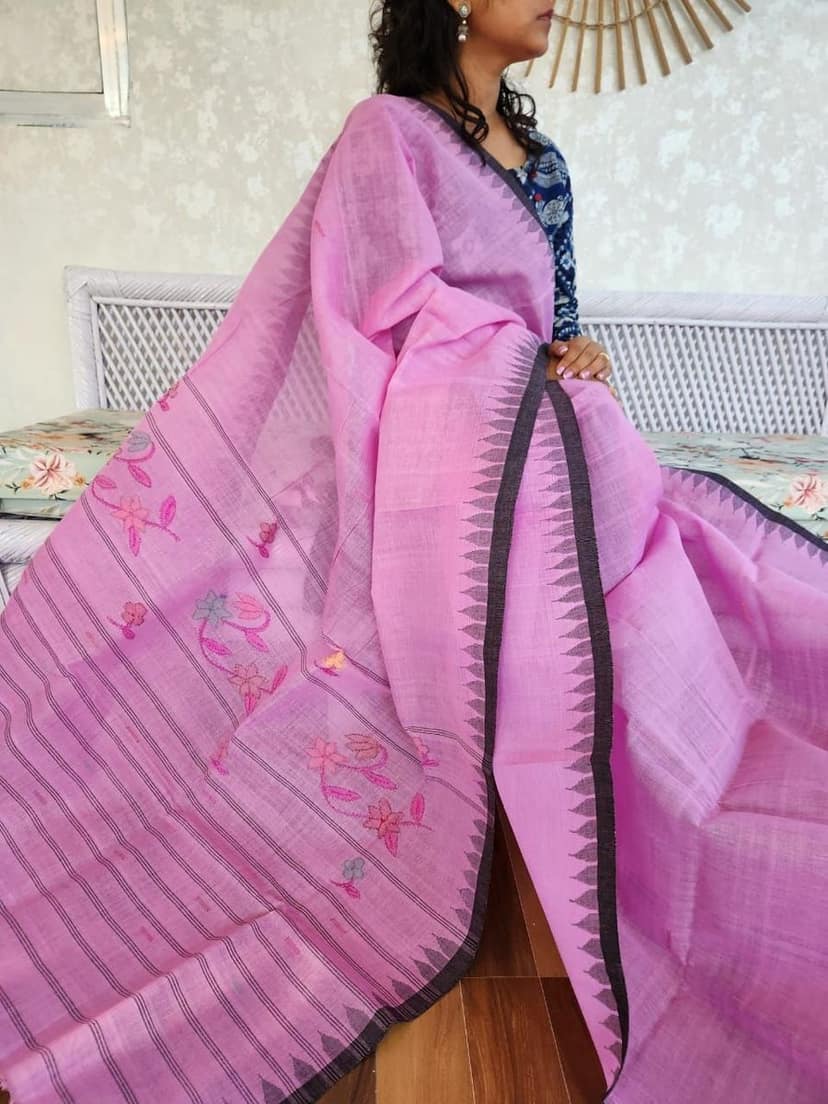 Cotton Moinrangphee Saree