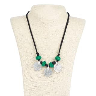 NECKLACE COIN : AP (ARUNA) JW