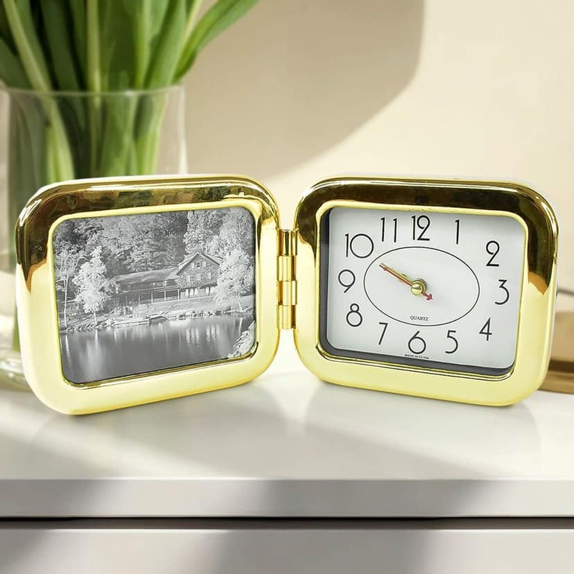 Portable Foldable Desk Clock – Space-Saving and Stylish (1 Pc) view 3