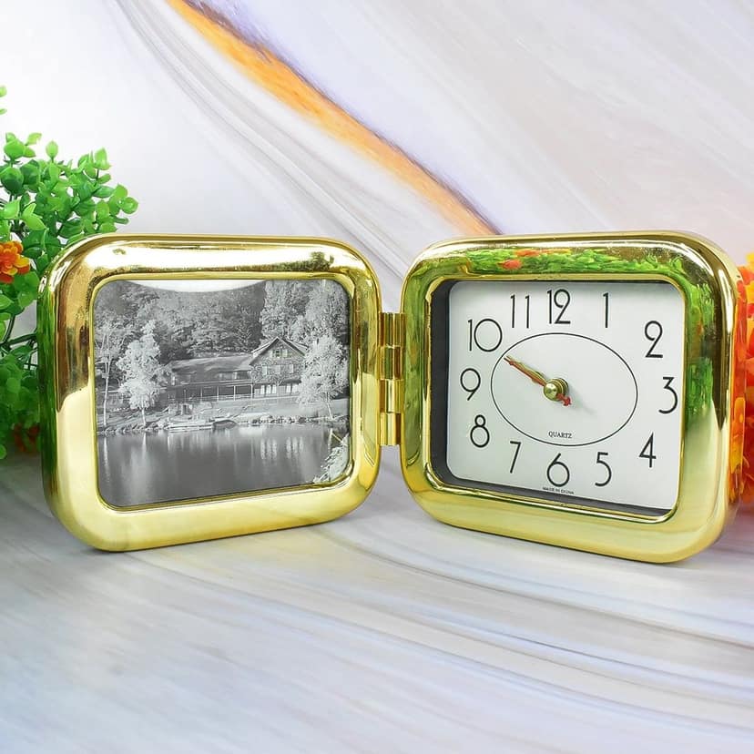 Portable Foldable Desk Clock – Space-Saving and Stylish (1 Pc) view 4