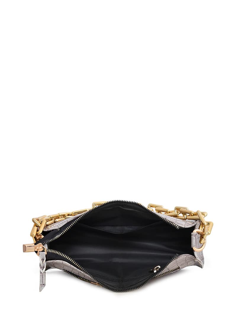 Lychee bags Women Pu Croco Finish Shoulder Bag view 2