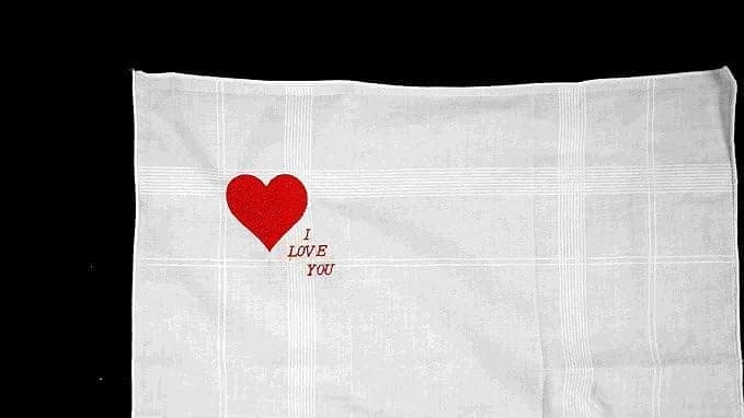 I LOVE YOU HAND KERCHIEF view 3