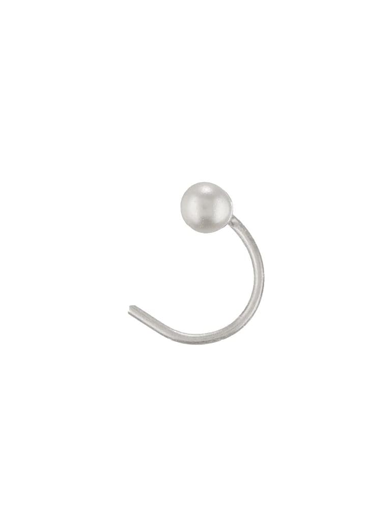 Combo of 2 Nose Pin 925 Sterling Silver AD & Pearl Studds Nose Pin view 7