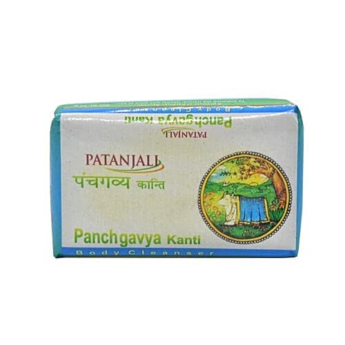 Patanjali Panchgavya Kanti - Body Cleanser, 75 g Carton