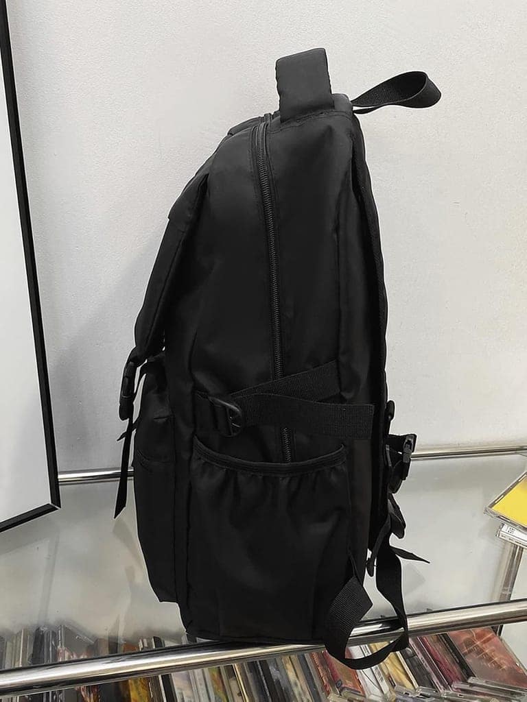 Glowic Spacious Backpack with Compartments for 15-Inch Laptop, Books, Headphones, Phone, Wallet, and Water Bottle – Ideal for Daily Use view 3
