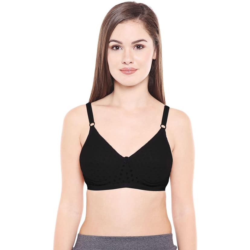 Bodycare Women Cotton Full Coverage Padded Regular Bra Pack - 2 E1576BW view 2