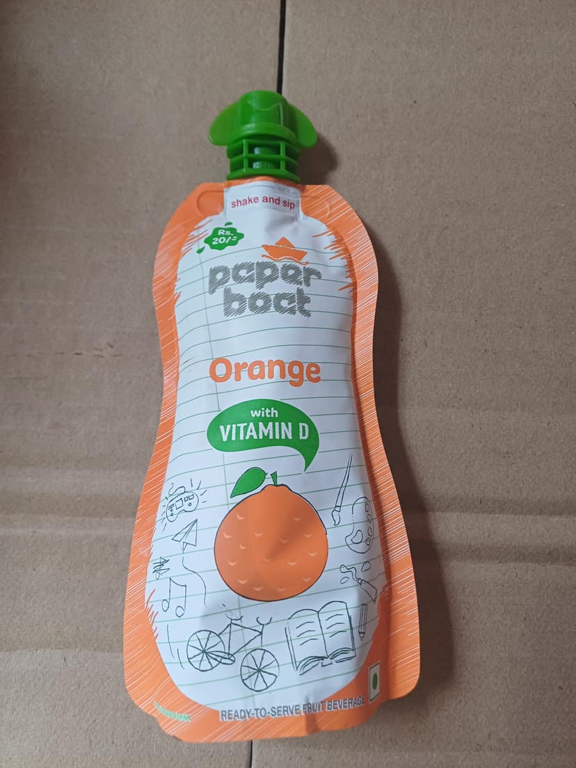 Paper Boat orange 150 ml