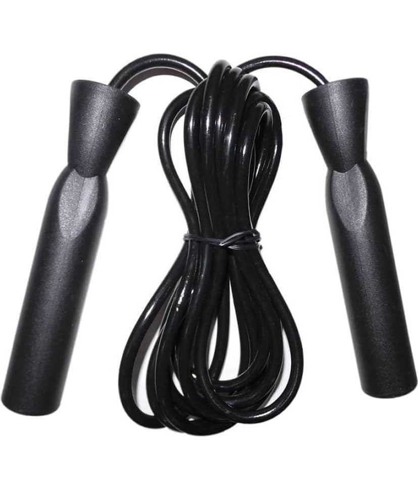 HRS Black Skipping Rope