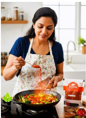 FPO Kisan Naturals Red Chilli Powder view 4