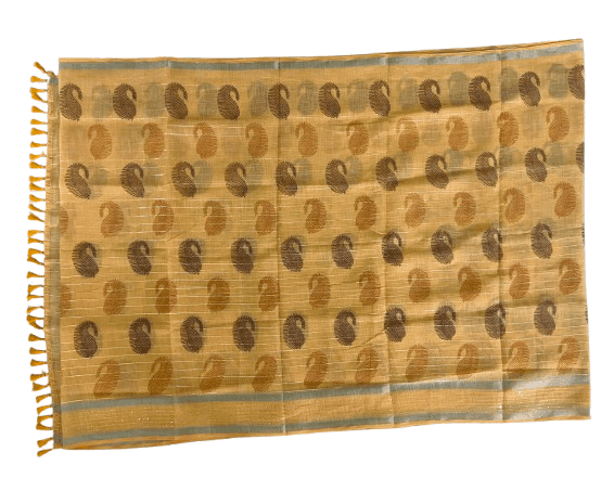Linen Cotton Saree view 4