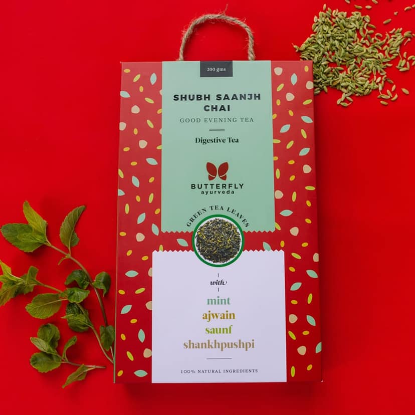 Shubh Saanjh Chai – Vata Balancing Tea To Help With Digestion & Nausea view 3