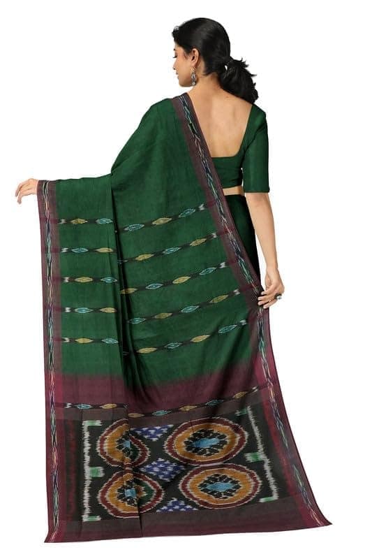 APCO Handloom (A Andhra Pradesh Govt Emporium)- Women's Traditional Pure Handloom Dulla Cotton Saree | DCS0013 view 3
