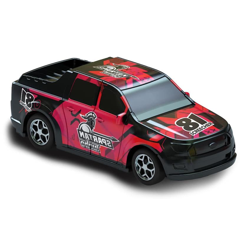Crash'ems Spartan Pull Back Car For Kids 3 Years and Above