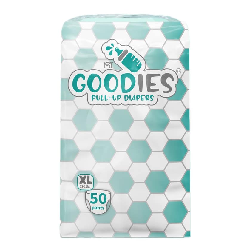 Goodies Pull-Up Diapers – XL Size (50 Pants) view 2