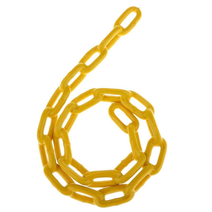 REZNOR Heavy Duty Thermoplastic Coated Metal Link Chain for Hammock Swing Indoor Outdoor 200kg Capacity (1.5 & 2) Meter