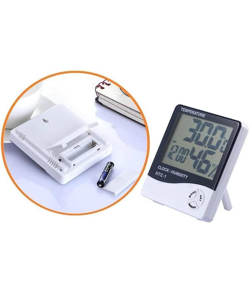 Memtech Innovation Digital Thermometer LCD Hygrometer Humidity Meter Flexible view 2