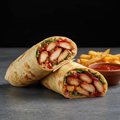 Bbq Chicken Wrap