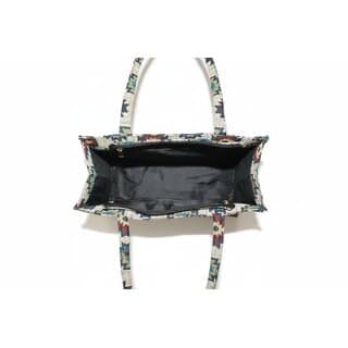 Tribal Geometric Handwoven Fabric Tote Bag view 2