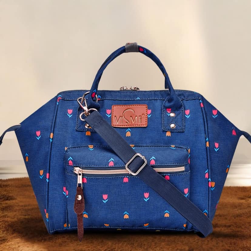 VISMIINTREND Diaper Bags for Mom | Travel Maternity Backpack Bags | Water Resistant | Premium Oxford Fabric | Gifts for Mom to Be | Baby Shower Gift