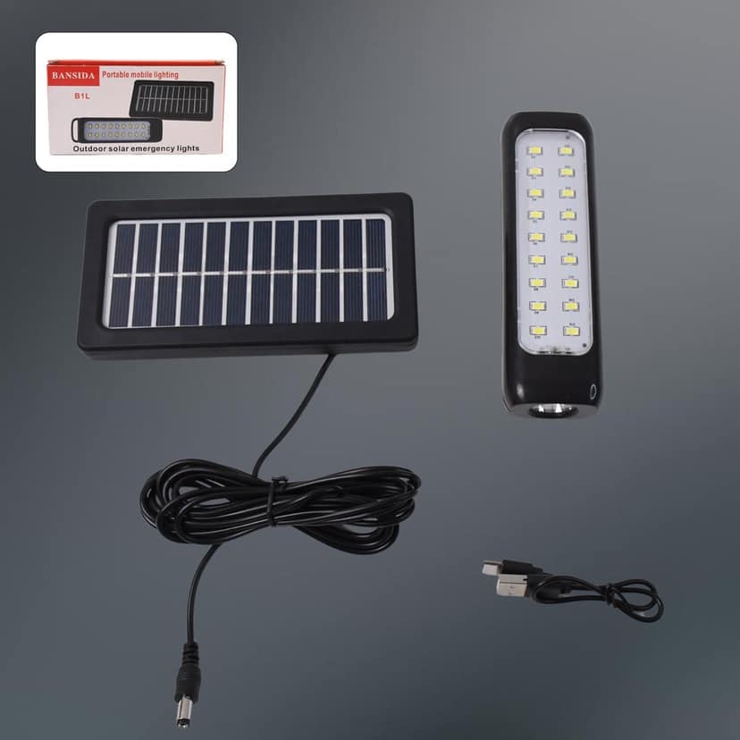 Outdoor Solar Light – 3 Modes, Waterproof LED Hanging Lamp view 3