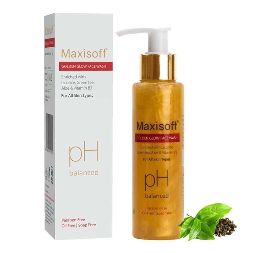 Maxisoft Golden Glow Face Wash 100 ml view 9