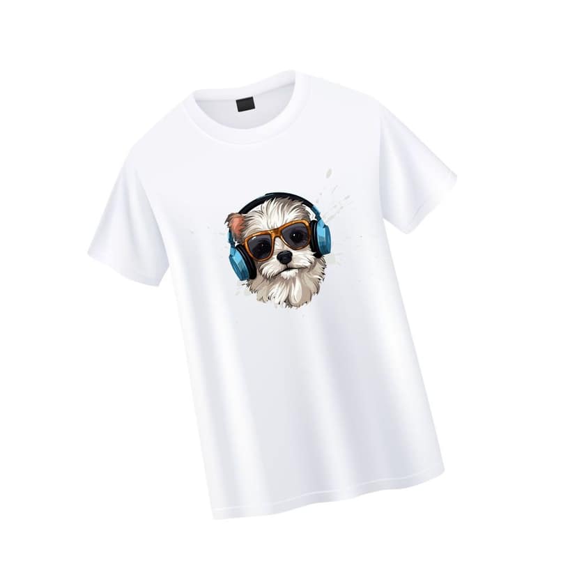 Trishoolin SSHAYU Printed T-Shirt | Design 10194MB | Regular Fit | Crew Neck / Round Neck Half Sleeve | Pack of 1 view 2