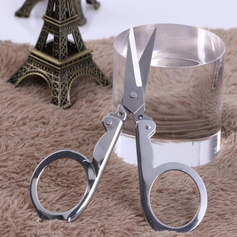 DHRUVINSRI Folding Scissor 3.5inch Used in Crafting and Cutting Purposes for Children’s and Adults. view 8