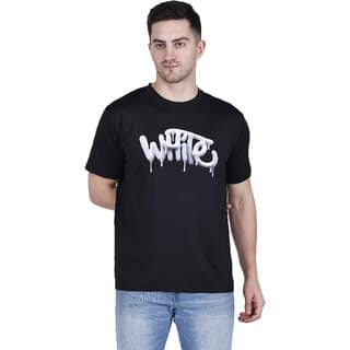Life Dream Mens Premium Cotton Printed T-Shirt Regular Fit Casual Wear