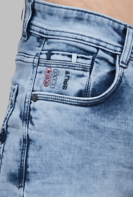 MEN’S 290003 Authentic Grey Narrow Fit Jeans view 3