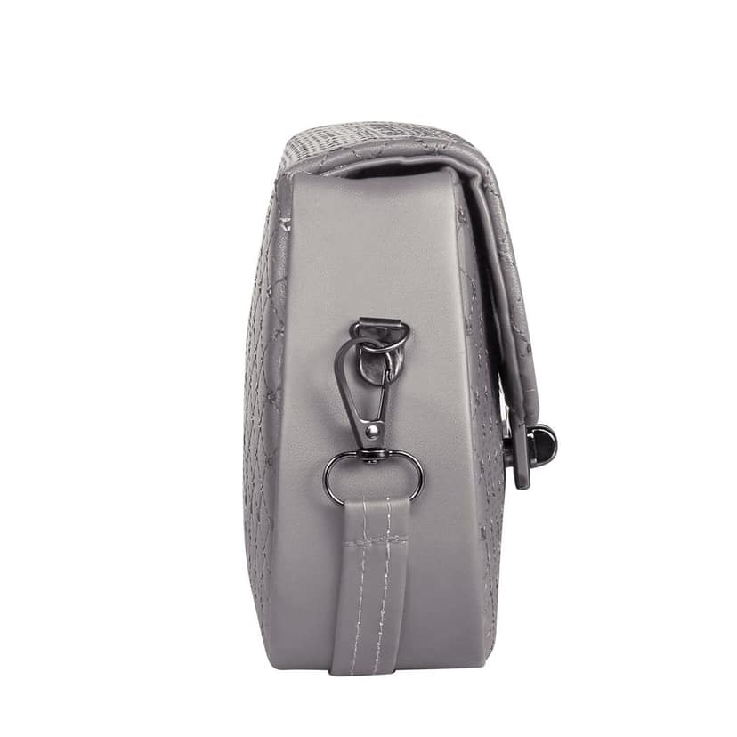 LOREM Faux Leather Handbag for Women � Turnlock Closure, Adjustable Shoulder Strap, Stylish & Compact, 1.35L Capacity view 9