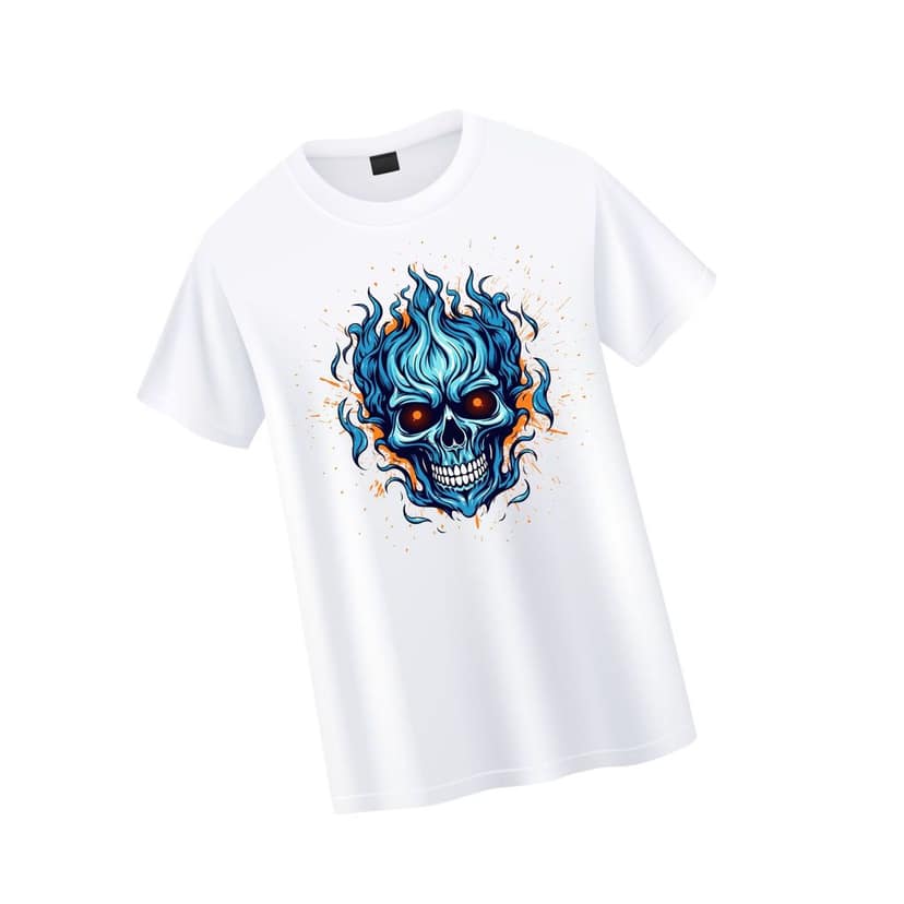 Trishoolin SSHAYU Printed T-Shirt | Design 10190MB | Regular Fit | Crew Neck / Round Neck Half Sleeve | Pack of 1 view 2
