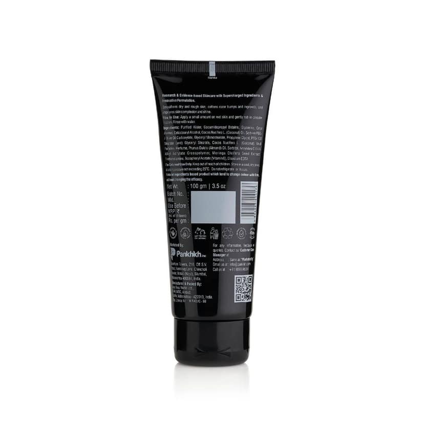 BRAVADO Spa Therapy Body Scrub for Men - Exfoliate, De-Tan & Condition Skin with Nourishing Ingredients | Blackhead Remover & De-Tan Solution | Face Cream, Face Cleanser, Skin Scrubber | 100g view 2